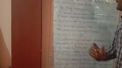 Synthesis- Combination of two or more simple sentences into one simple sentence