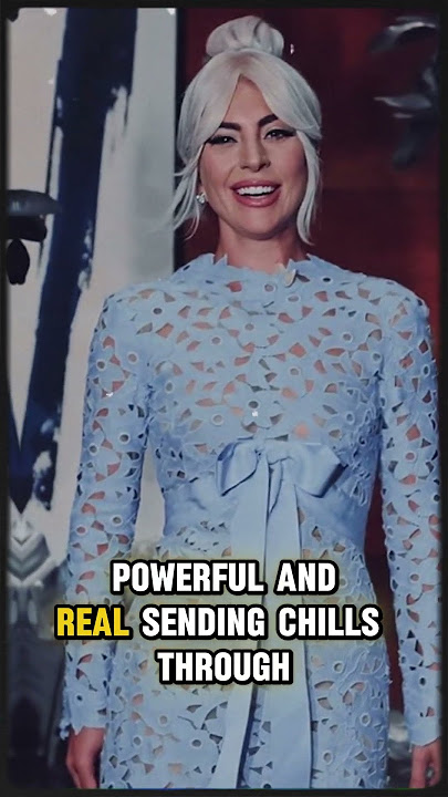 Lady Gaga had the room SHOOK when she sang Shallow #ladygaga #shorts