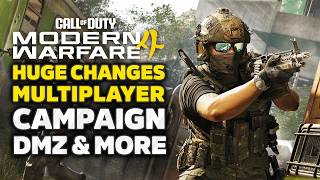 Modern Warfare 4 HUGE Multiplayer Changes, Campaign, DMZ & New Details - COD MW4