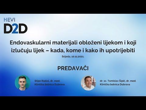 Endovaskularni materijali obloženi lijekom i koji izlučuju lijek – kada, kome i kako ih upotrijebiti