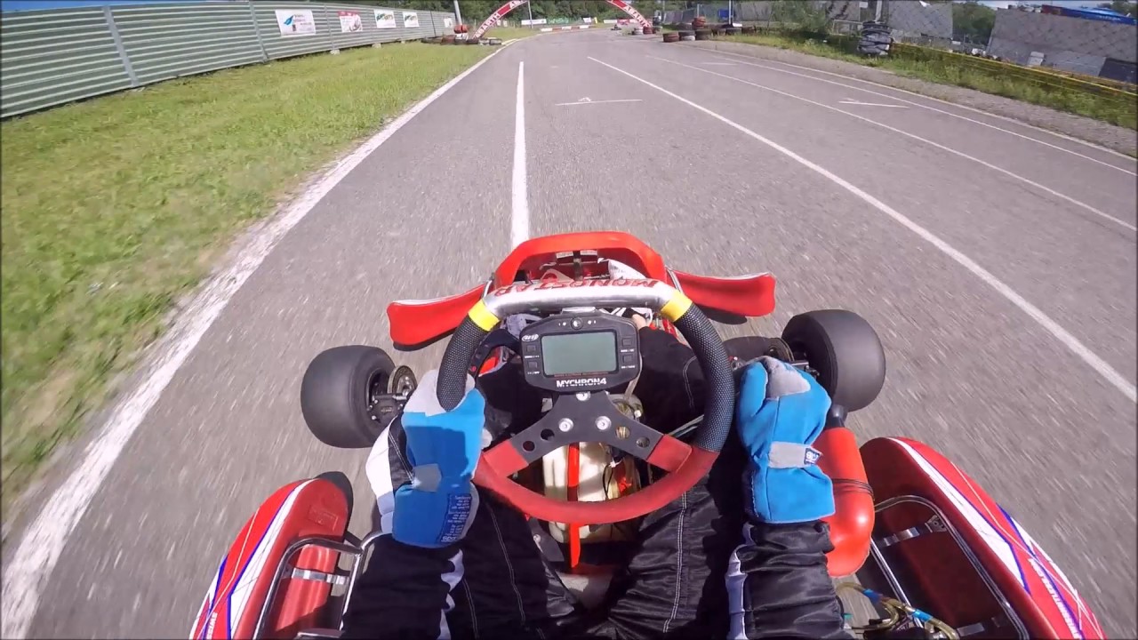 Kartbahn Lyss - Onboard - Philippe Oster Vol. 06 – 0.03 Sekunden!