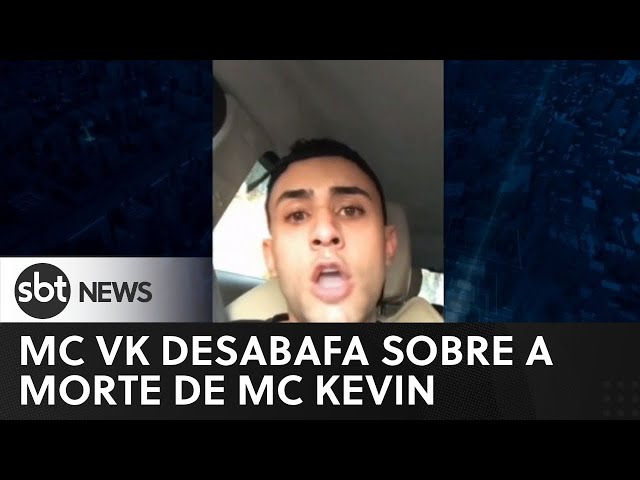 MC VK diz que não empurrou MC Kevin da sacada