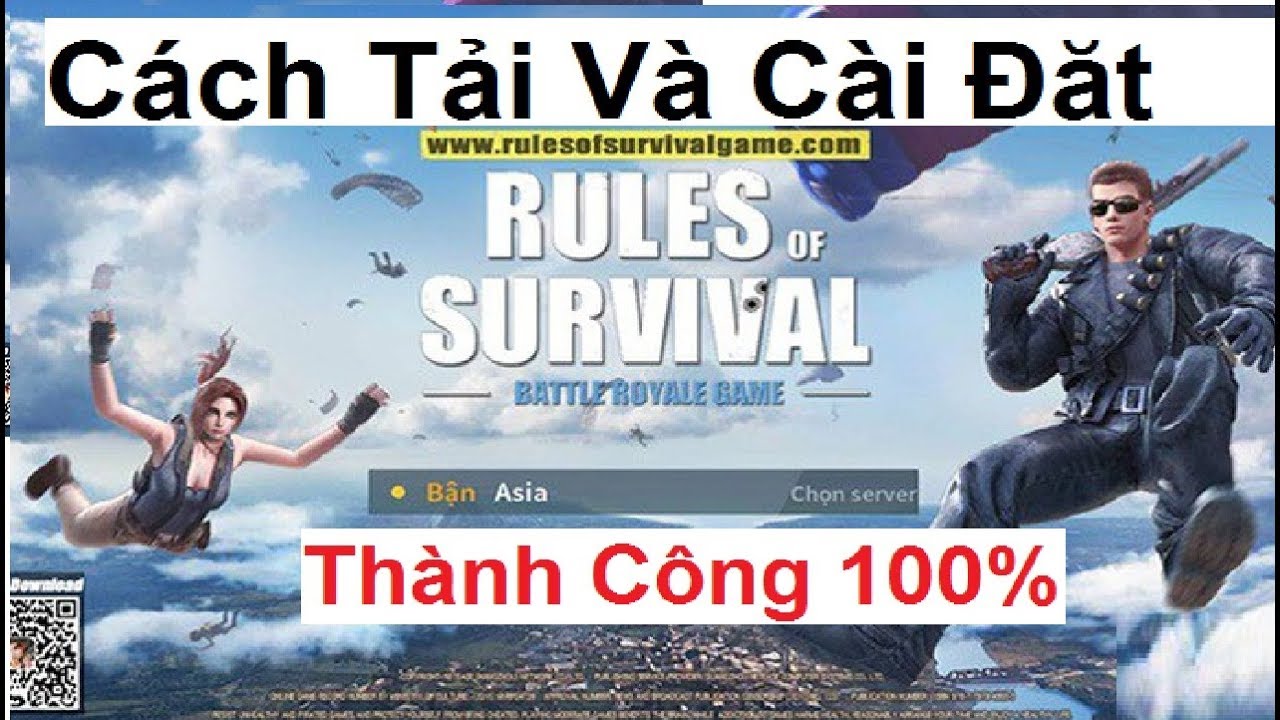 Hướng dẫn tải và cài đặt game Rules Of Survival trên PC