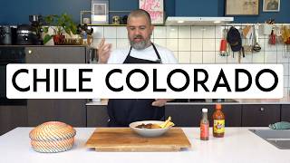 Chile Colorado - Mexicansk Chili Con Carne Med Mexicanske Ris.