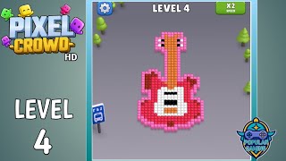 Pixel Crowd Level 4: Gameplay Solution