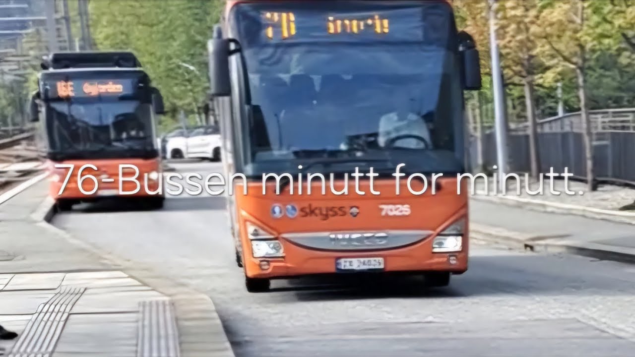 76-Bussen minutt for minutt. 🇧🇻