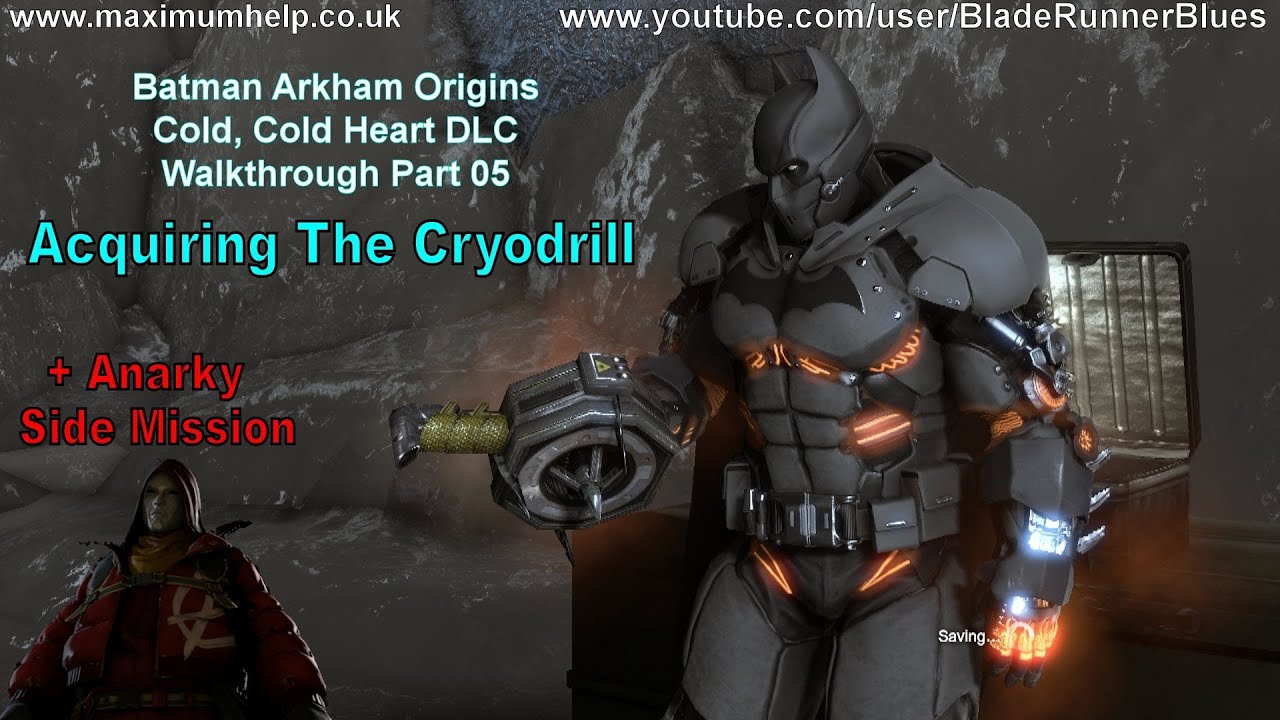 C05 Final Anarky Bomb Location + Acquiring The Cryodrill Cold Cold Heart  DLC Batman Arkham Origins - YouTube