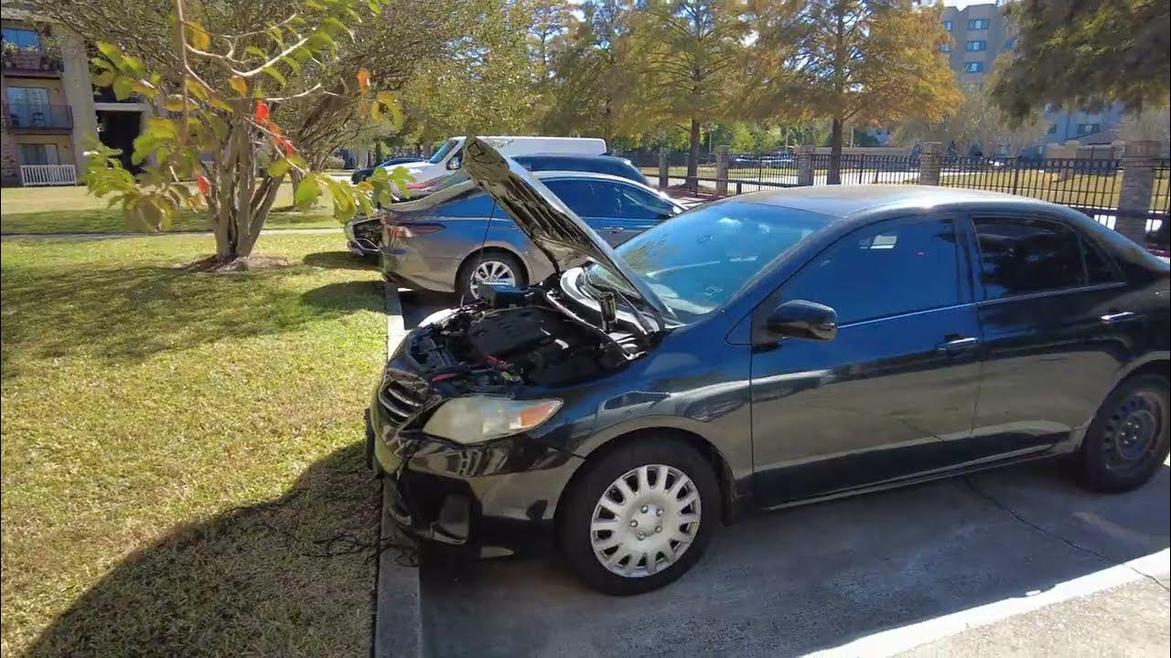 Battery Terminal Replacement | 2013 Toyota Corolla - YouTube