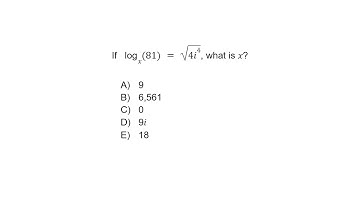 ACT Math Problem 21 (Advanced, 28+)
