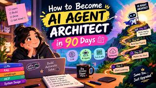 How to Become an AI Agent Architect in 90 Days 🚀 | Complete Roadmap