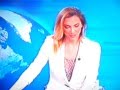 Simona Branchetti risata in diretta tg (16 ott '16)