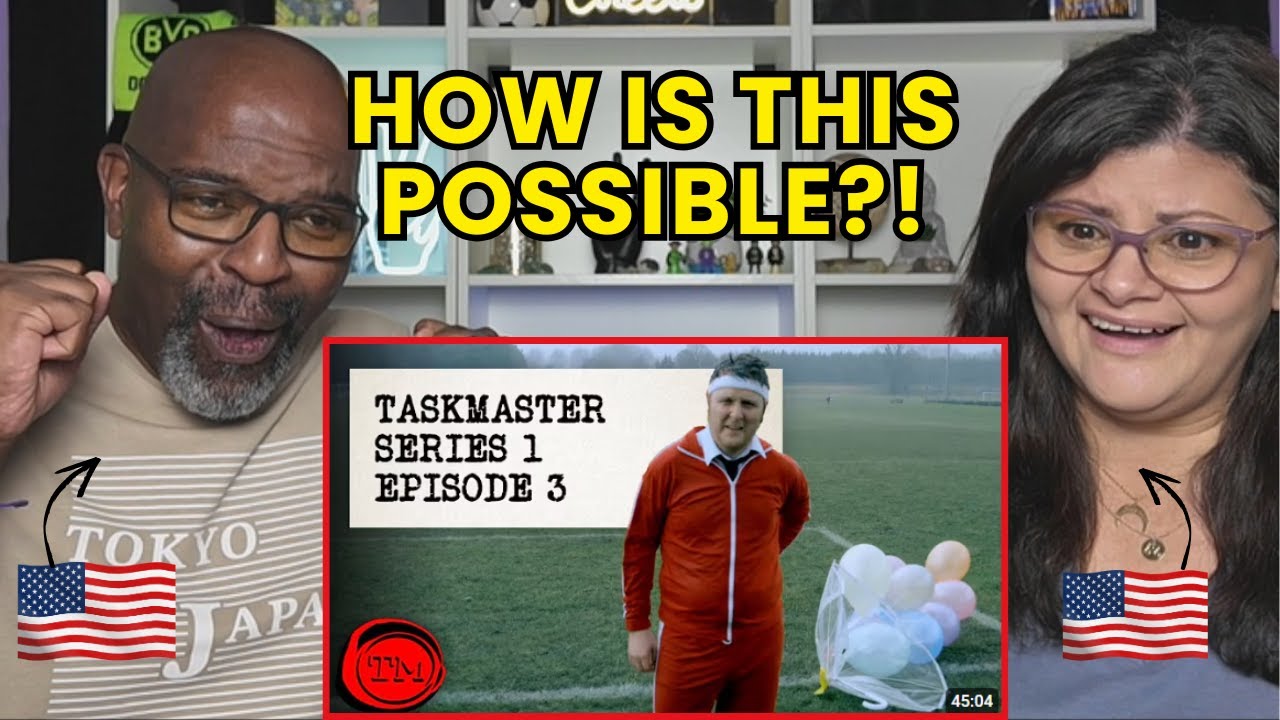 Americans React to Taskmaster | S1, E3 'The poet and the egg.' | So Many Fails!