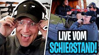 SNIPER, MG &amp; SHOTGUN!😱 Live vom SCHIEßSTAND mit Ali &amp; Marli | MontanaBlack IRL