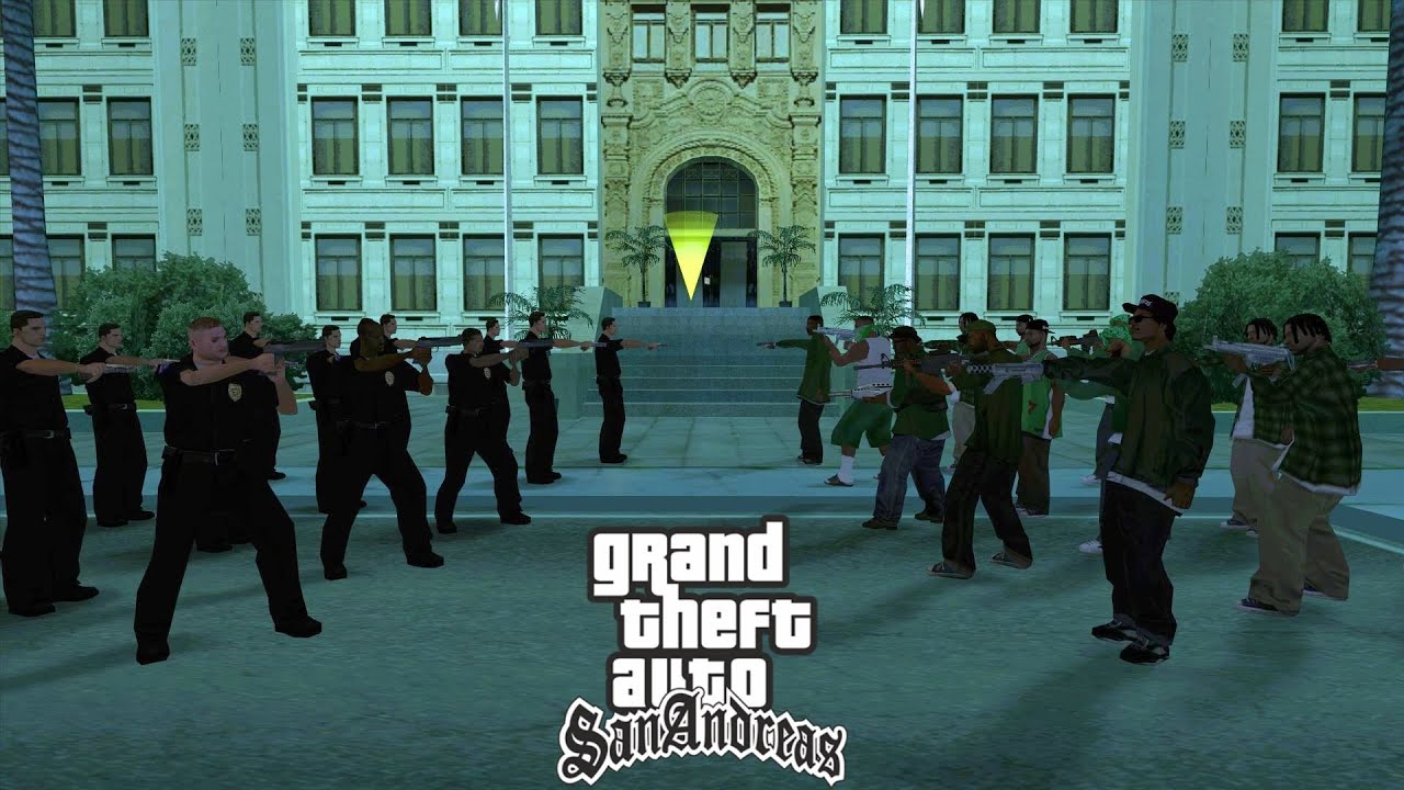 Гроув-стрит против полиции Лос-Анджелеса