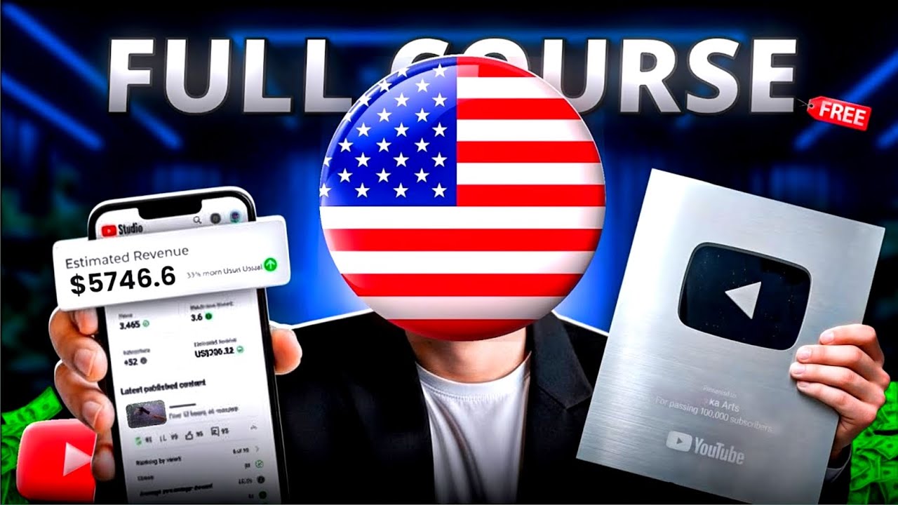 USA Channel Kaise Banaye | USA Based Channel Full Course 2026🔥 📈 USA Faceless Channel Ideas
