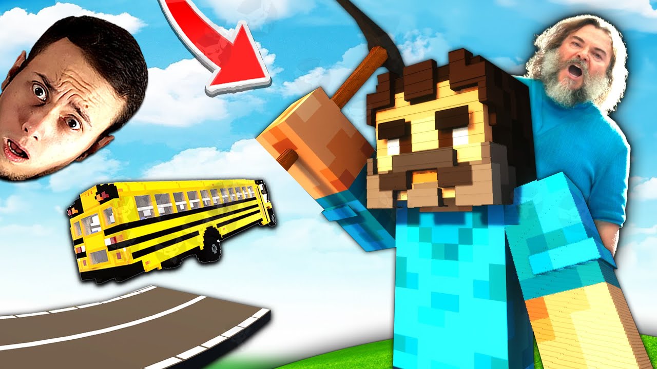 1000 de MASINI vs FILMUL MINECRAFT! Ce ?