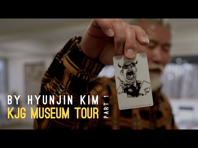 Kim Jung Gi Museum Tour by Hyun Jin Kim Part 1 - YouTube