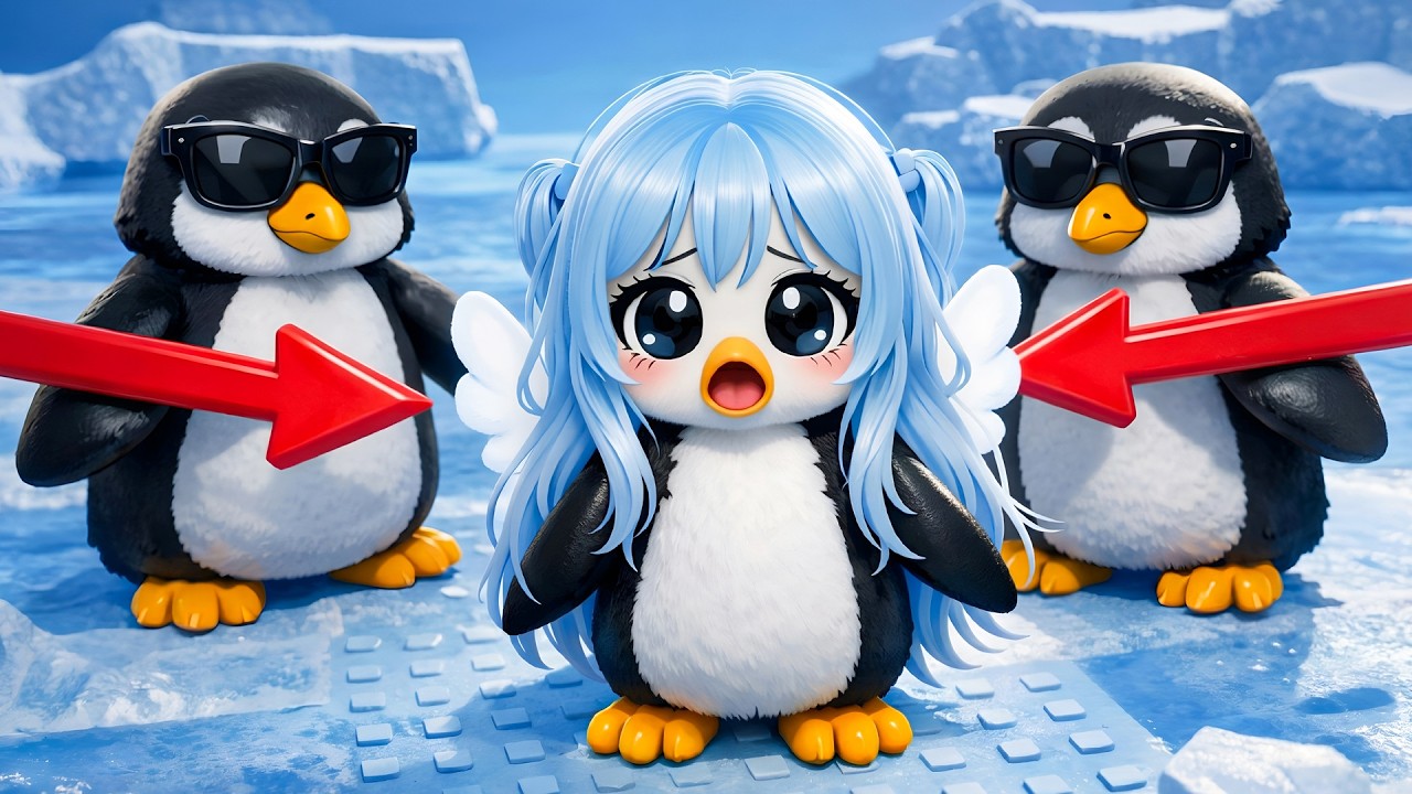 Я СТАЛА ПИНГВИНОМ В РОБЛОКС И МЕНЯ ХОТЯТ ОТПРАВИТЬ В НОКАУТ !