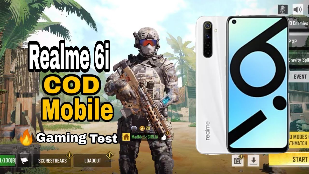Realme 6i  Call of Duty : mobile gaming test | full review after 3 month