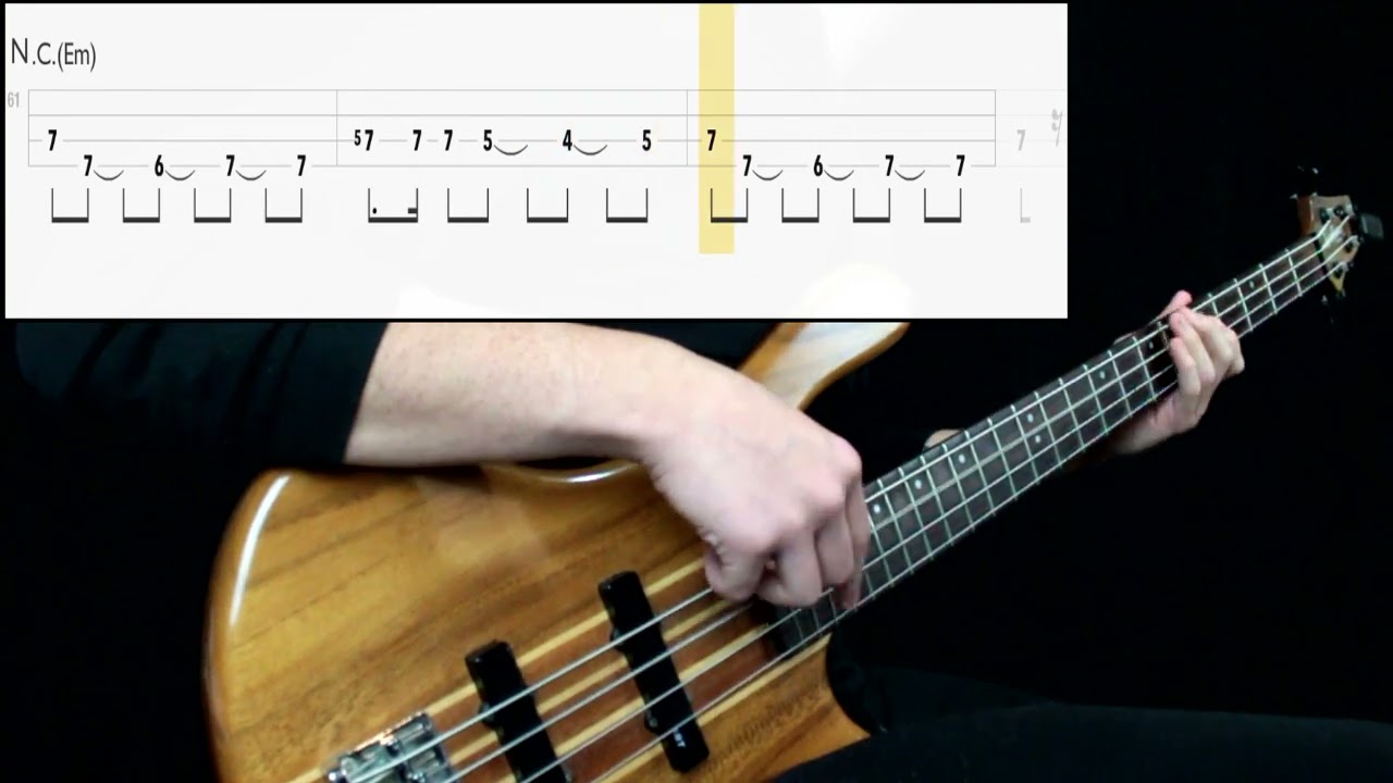 Black Sabbath - Lord Of This World (Bass Only) (Play Along Tabs In Video)