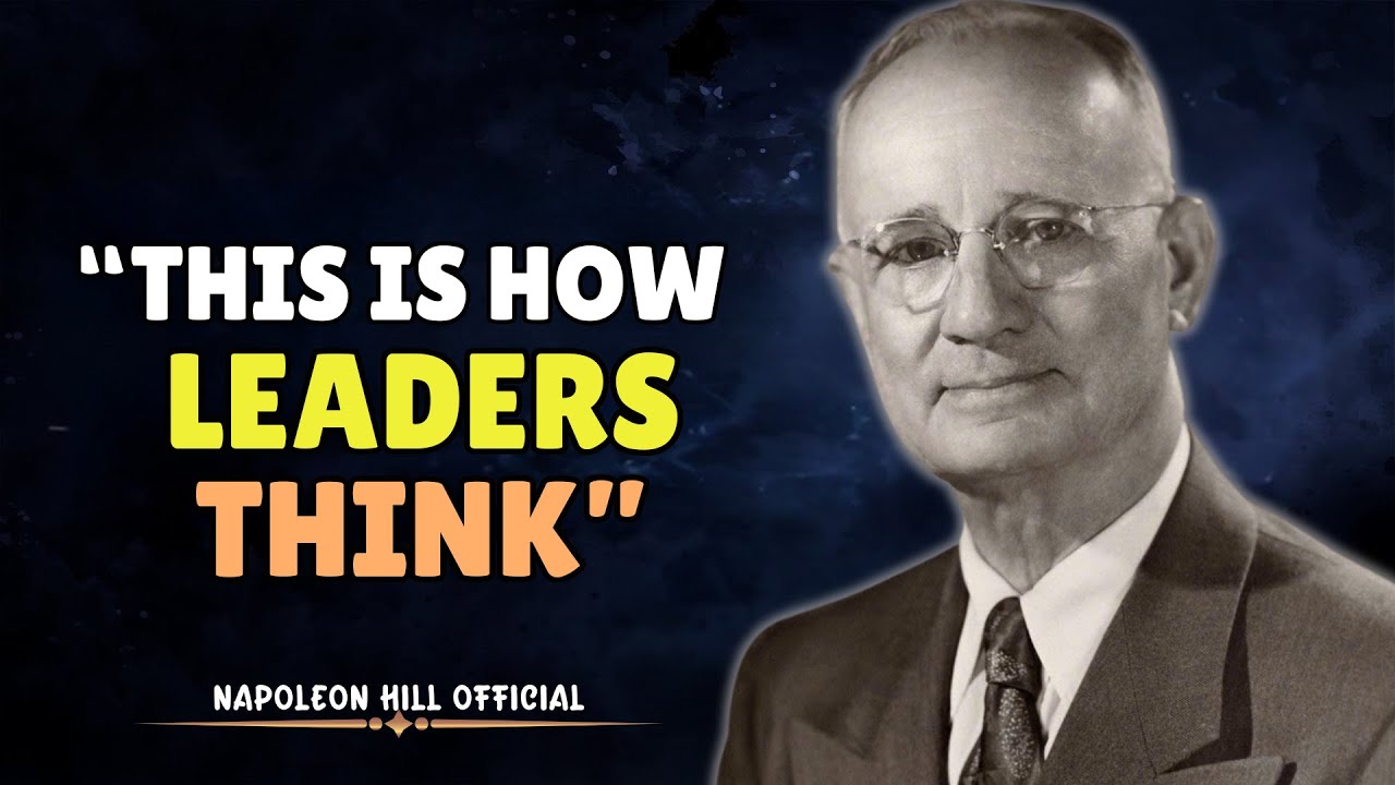 The Mindset That Creates Great Leaders | Napoleon Hill Official - YouTube
