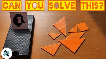 🧩Tangram Brain Puzzle - Shape 2 | Little Chick 🐤🐥 (ASMR)