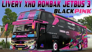Download lagu Share Livery Bussid TUNGGAL JAYA BLACKPINK kodename XHD TO JB3 MANSGAMING #bussid #liverybussid #bus