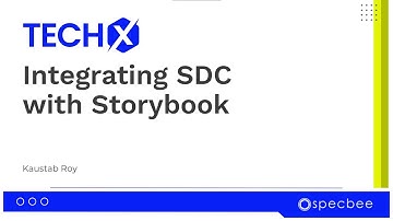 Integrating Single Directory Components (SDC) and Storybook in #drupal  | TECHX | SPECBEE