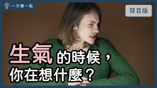 憤怒的人，「真正」的情緒其實不是憤怒｜【一天聽一點#1628】