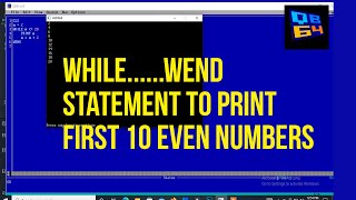 Print first 10 even numbers in qbasic _qbasic tutorials in nepali 2022