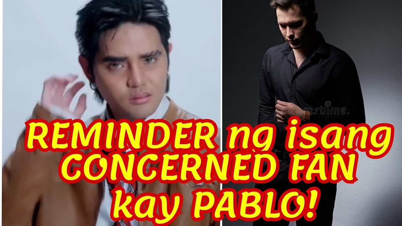 May FRIENDLY REMINDER ang isang fan kay Pablo tungkol sa VISA! 