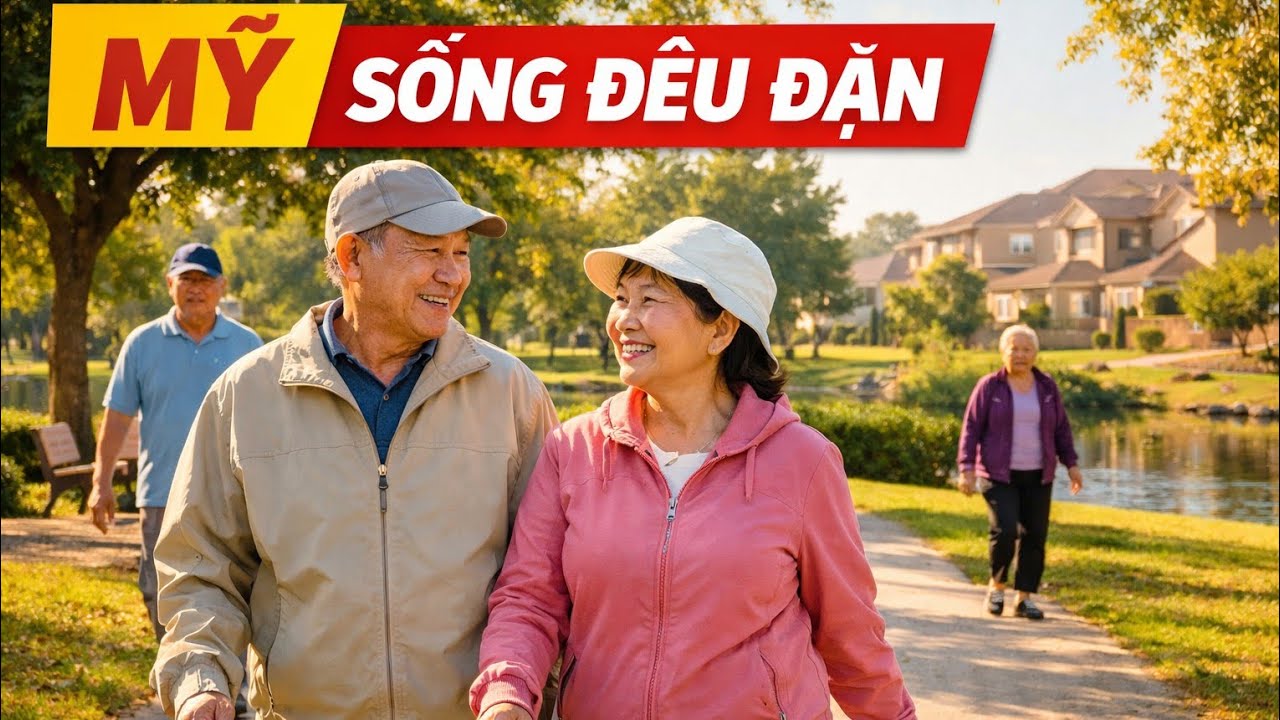 🇺🇸 Hoa Kỳ – Người Việt Lớn Tuổi Ở Mỹ Giữ Cơ Thể Nhẹ Nhàng Nhờ Thói Quen Đều Đặn