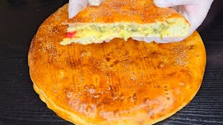 Fluffy Potato Bread with a Savory Filling Fluffy Potato Bread with a Savory Filling