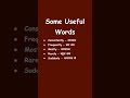 Some Useful Words || improve your english and create your own english aura