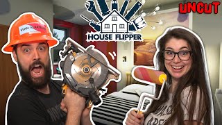 DIYers Makeover a SpiderInfested House (House Flipper uncut)