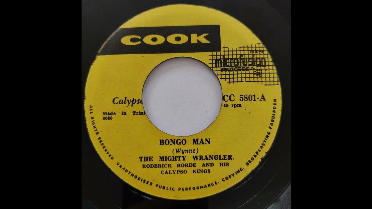 Mighty Wrangler - Bongo Man - Cook 7inch 195x Mighty Wrangler - Bongo Man - Cook 7inch 195x