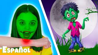 Zombie Epidemic 🧟‍♂️ Halloween Special for Kids | Nick and Poli in Spanish
