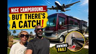 RV Life At Pecan Park RV Resort:  Beautiful Sites and Unexpected Flights