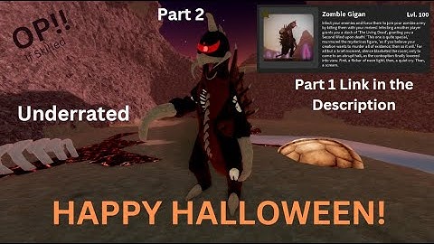 How Powerful Is MAX ZOMBIE GIGAN? (Part 2) HAPPY HALLOWEEN! - Roblox Kaiju Universe