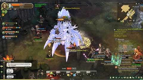 Tree of Savior bunch of low levels kill a field boss?