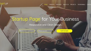 How to Customize "Get In Touch" Section | STARTUP Muse Template