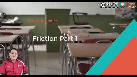 [Statics] Friction: Introduction to Friction