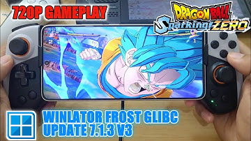 DRAGON BALL SPARKING ZERO 720P WINLATOR FROST GLIBC 7.1.3 V3