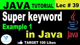 39 | java super keyword | java tutorial for beginners in urdu