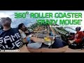 Crazy Mouse! 360 Roller Coaster Ride Video! Watch in Fullscreen OR Virtual Reality/Oculus #360video