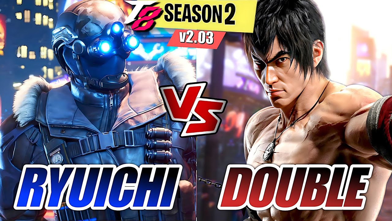 Tekken 8 High Level Matches | RYUICHI (Dragunov) vs DOUBLE (Law)