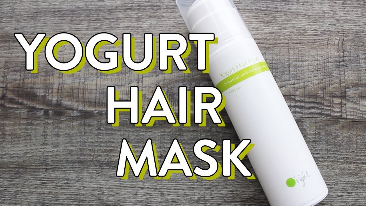 Yogurt Hair Mask O'right Canada YouTube