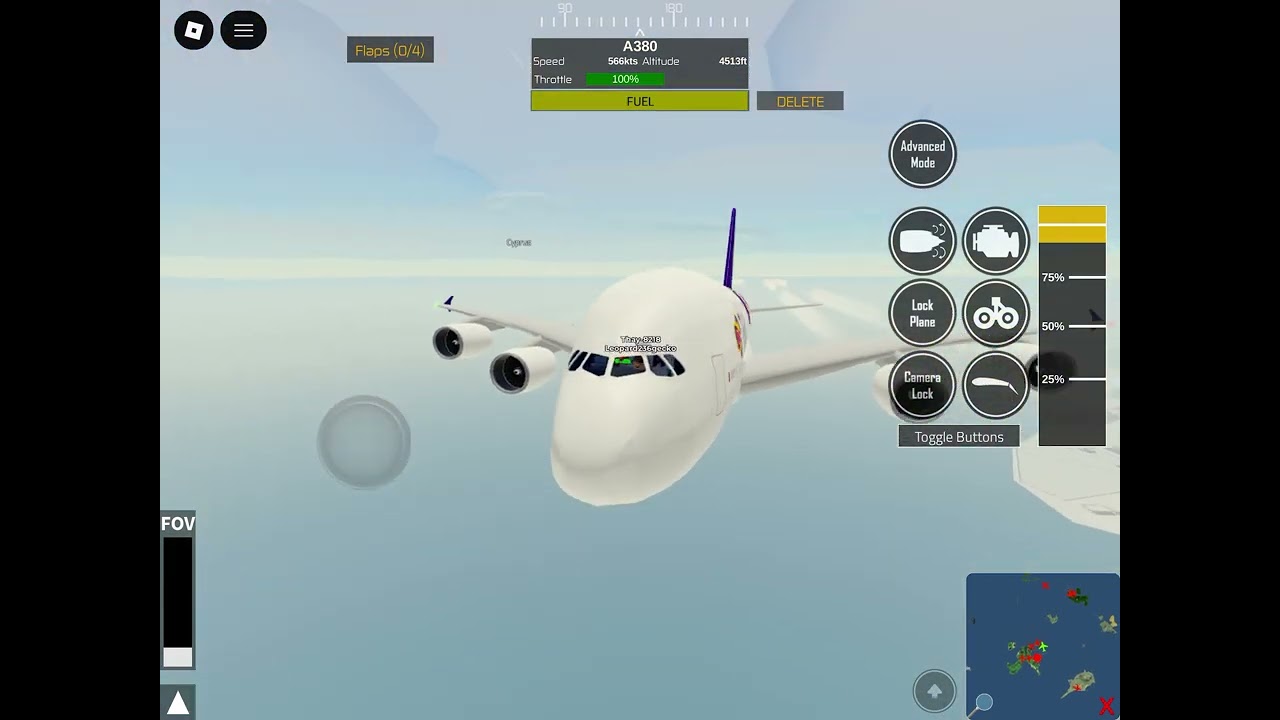 Flying to Tokyo in PTFS