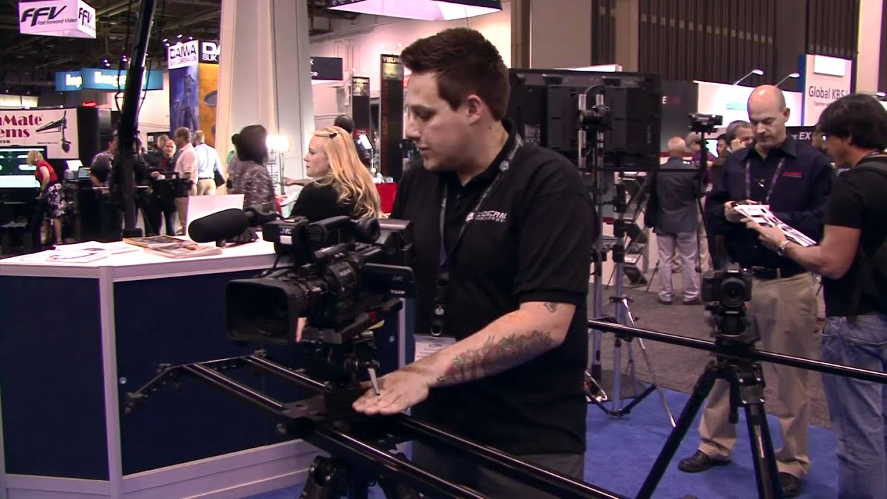 NAB 2012 - Glidecam Vista Track Slider