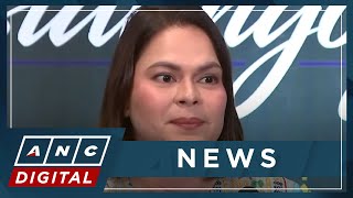 VP Sara on Dela Rosa sharing AI-generated video: 'Walang problema basta di ginagawang negosyo' | ANC